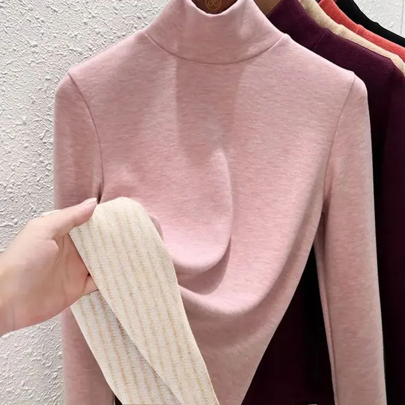 Base Layer Top - Maglia Termica da Donna a Collo