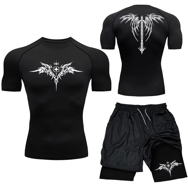 Compression Shorts Athletes - Nuovo set sportivo a compressione MMA