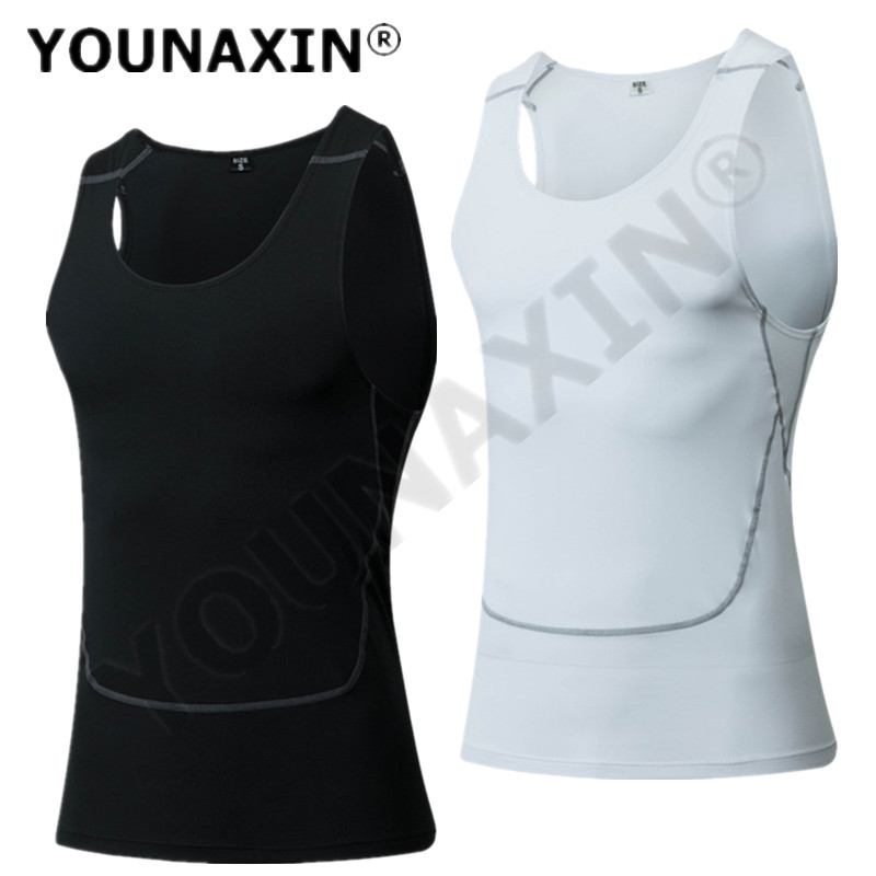 Uomo nero Sport Skinny Vest st - Base Layer Top recensione e prezzo