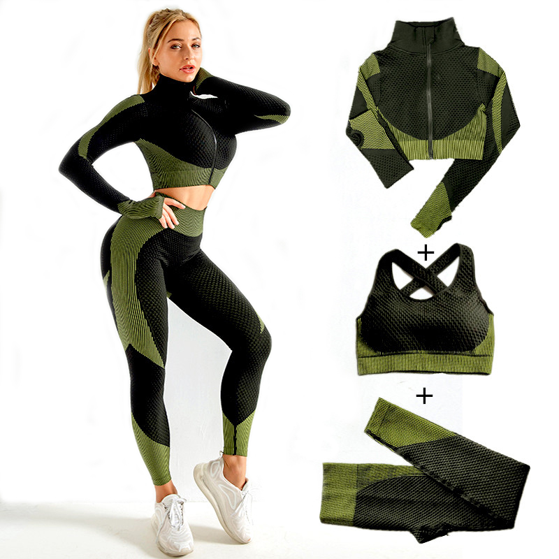 Set da yoga senza cuciture da  - Compression Long Pant recensione e prezzo
