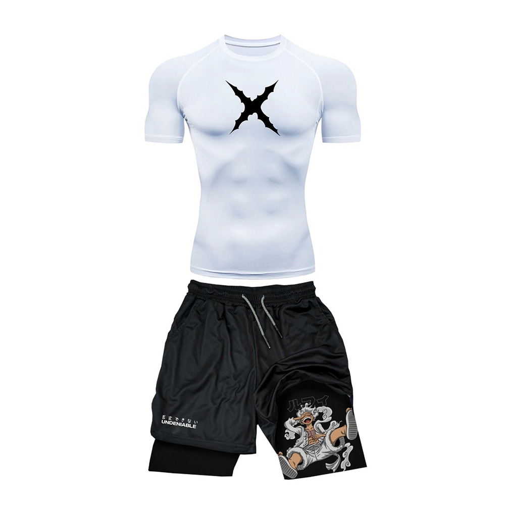 Nuovo Set Estivo ONE PIECE Luf - T Shirt Tight Fit recensione e prezzo
